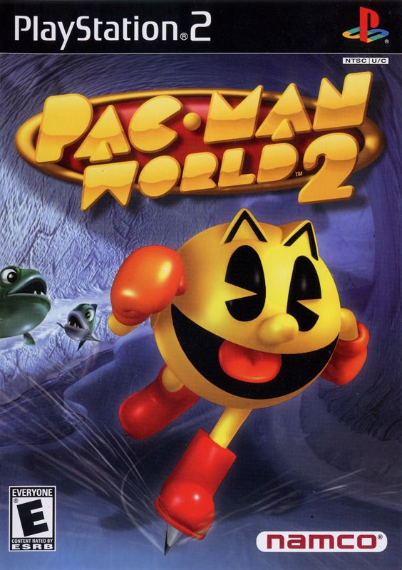 Pac-Man World 2 box art for Playstation 2